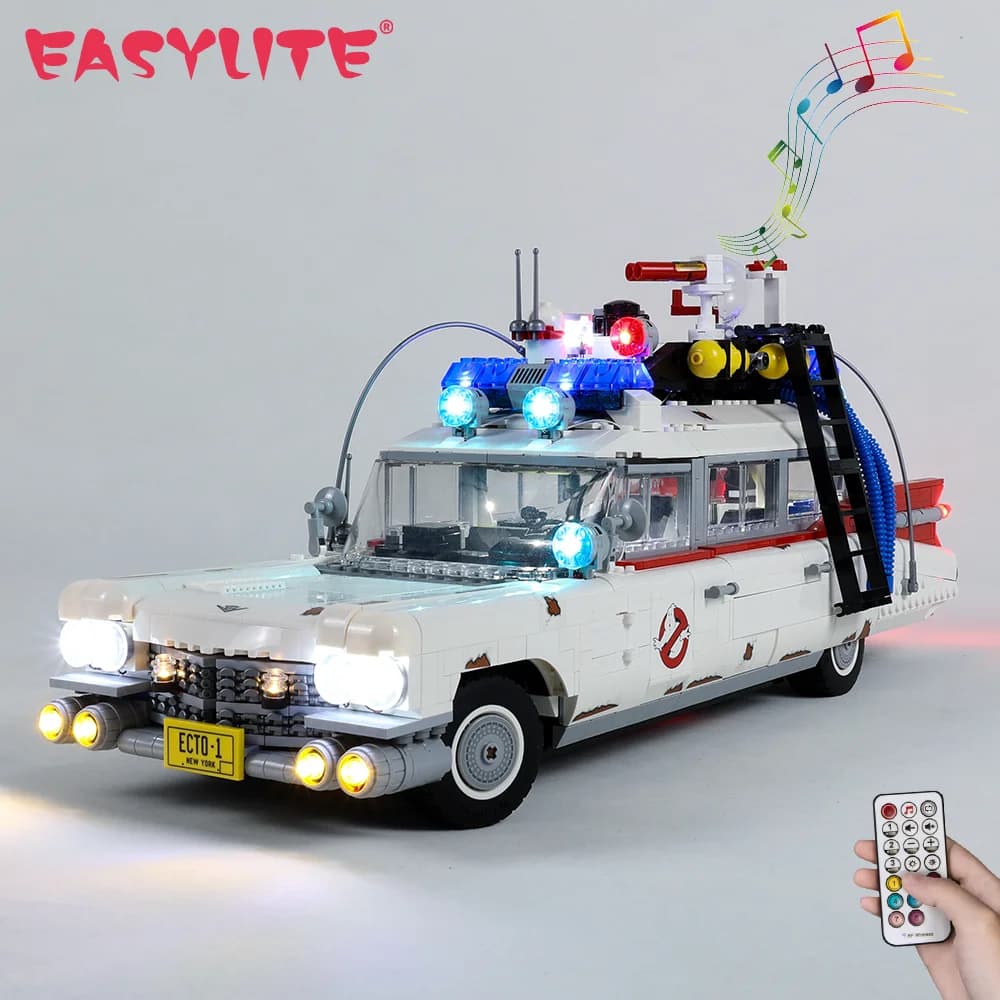 EASYLITE Kit d'éclairage LED pour 10274 Creator Ghost Busters ECTO-1 non inclus le modèle de bloc