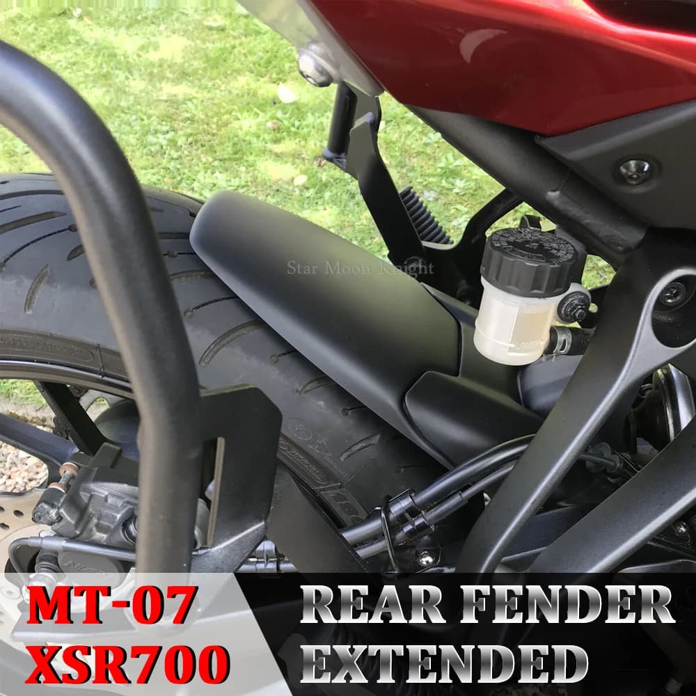 Pour YAMAHA MT07 MT 07 MT-07 2013 - 2017 XSR700 XSR 700 2016 - 2020 Extension de garde-boue arrière de moto