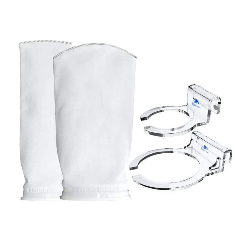 Bubble Magus-Chaussette filtrante BM, 4 ", 7", support, 150, 200 microns, sac