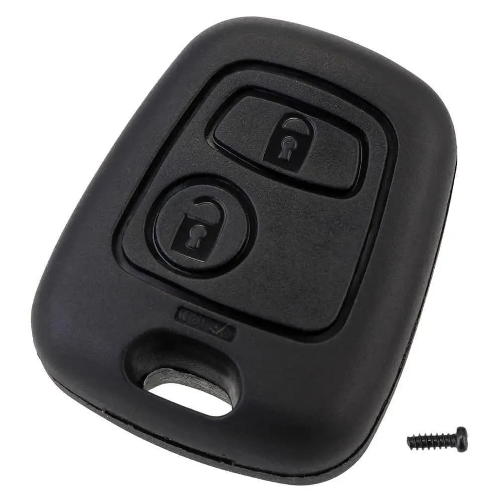 Coque de protection pour clé de voiture à 2 boutons, pour C1 C2 C3 C4 307 107 207 407
