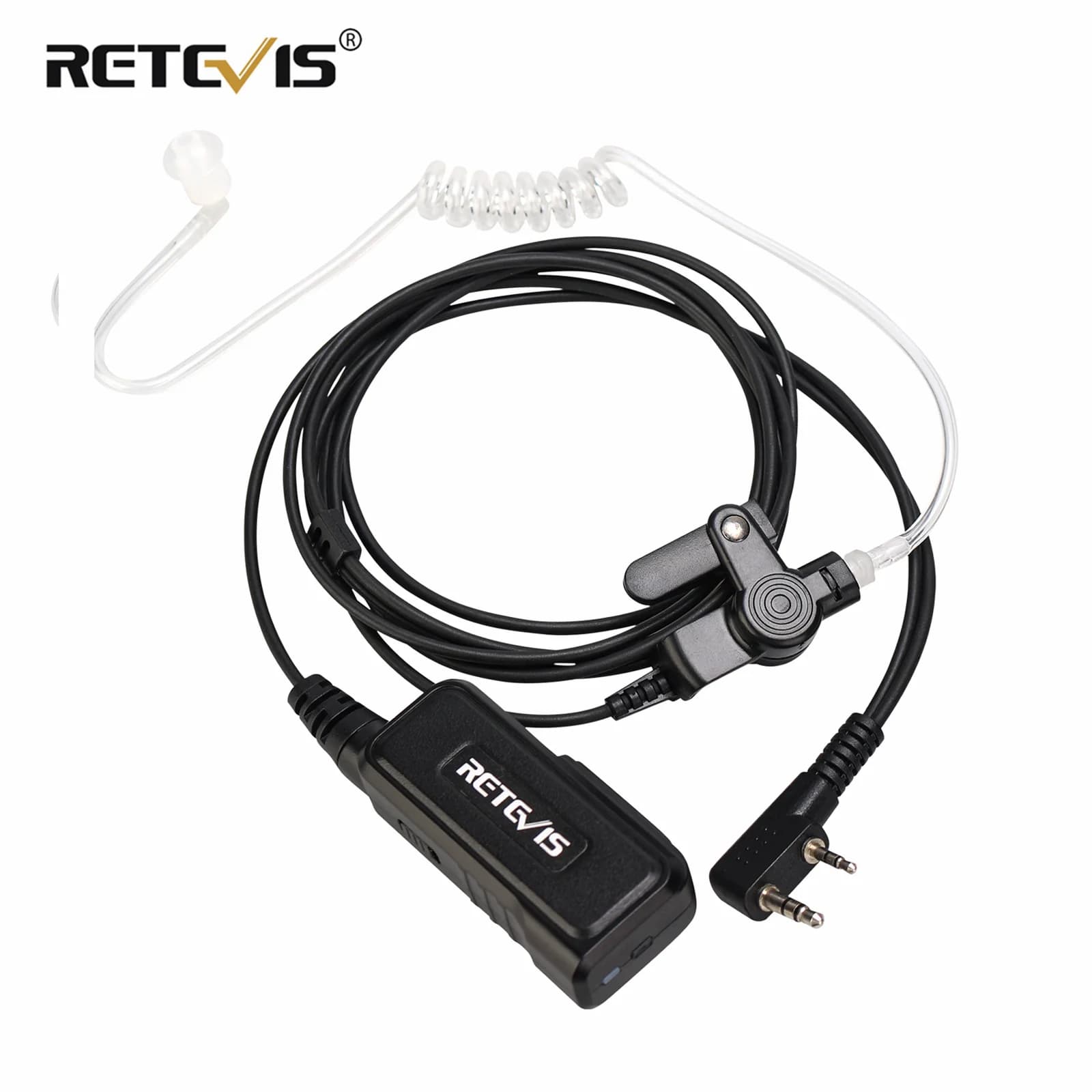 Retevis EEK014 écouteur talkie-walkie DPS réduction Active du bruit écouteur Micro-USB Charge PTT micro pour Baofeng UV5R Retevis RT5R