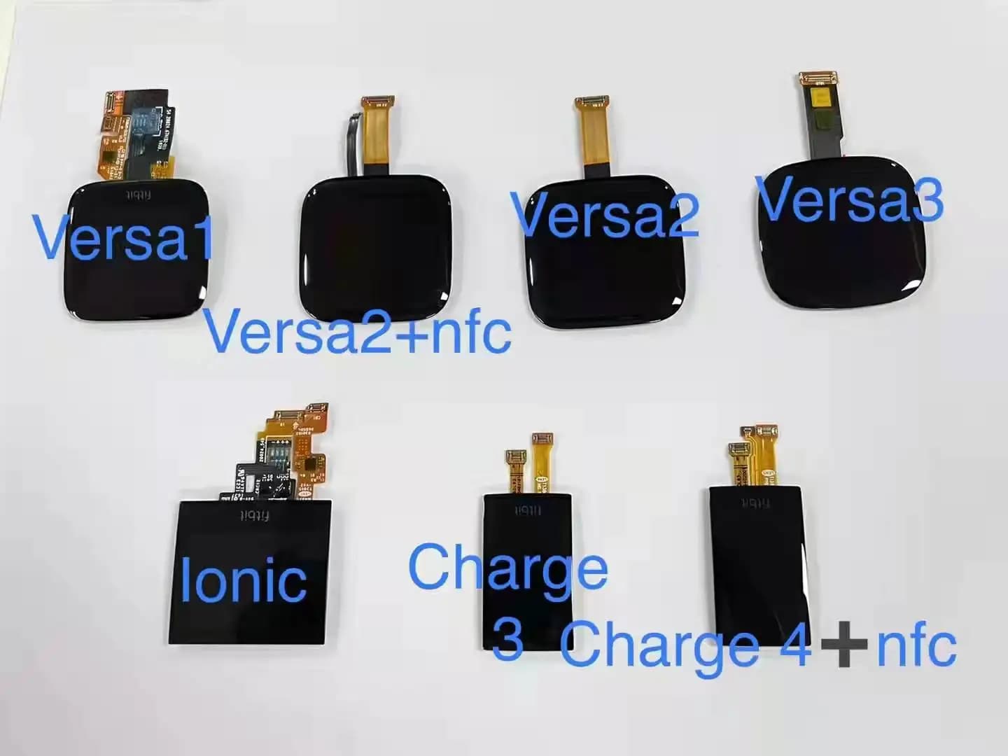 Ensemble écran tactile LCD, pour Fitbit Versa 2 Versa 1 Versa 3 Charge ionique 3 Charge 4 NFC, Original