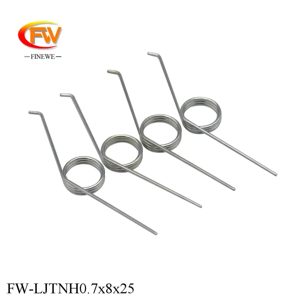 FINMooE-Ressort de Torsion en Acier à 3 Bobines, Fil Réglable de 0.7mm, 10 Pièces/Lot