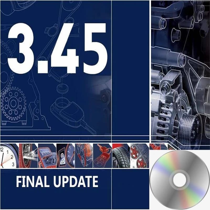 Logiciel Auto-Data 3.45 pour Voitures – Version 2014 – Nouveauté 2026 – Logiciel de Réparation Automobile Autodata 3.45 – Données Essentielles