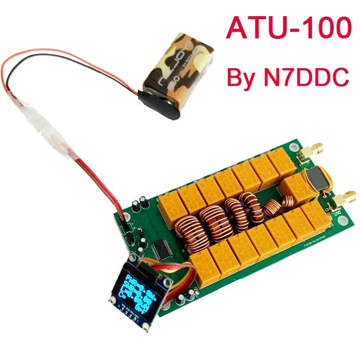 Kits d'antenne automatique ATU-100 ATU100 par N7DDC, firmware 7x7 programmé / SMT / composants soudés