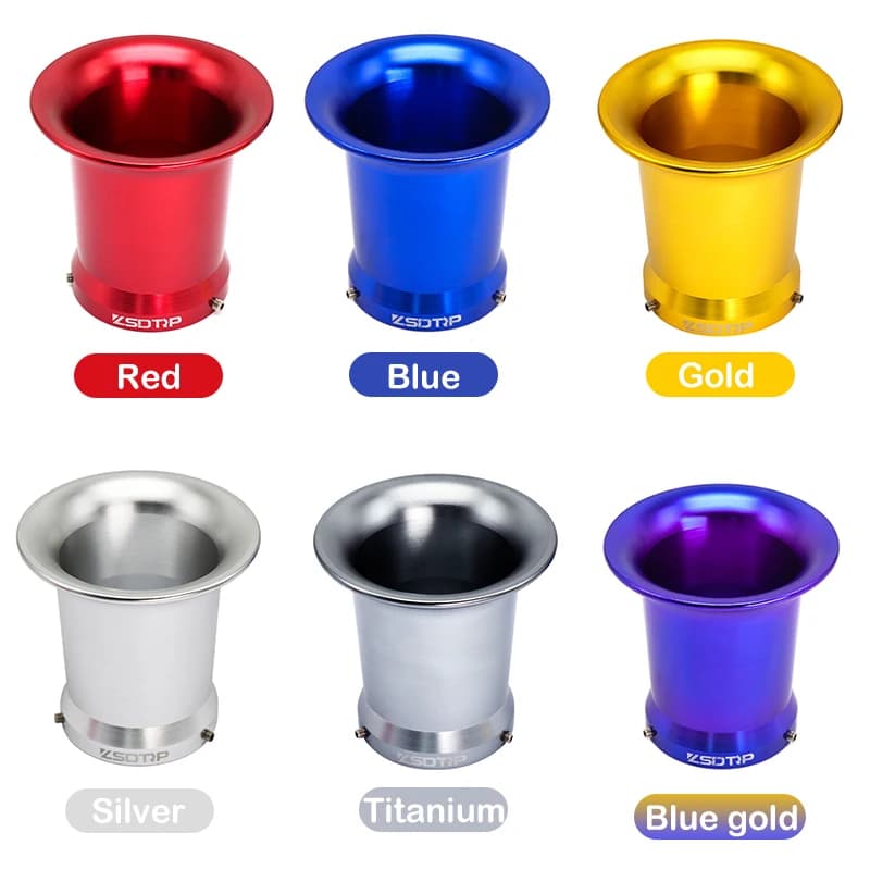 AlZürich ar-Filtre à air pour moto, coupe-vent, trompent en alliage, PWK 21mm, 24mm, 26mm, 28mm, 30mm, 32mm, 34mm, scooter de motocross, tout-terrain, RL
