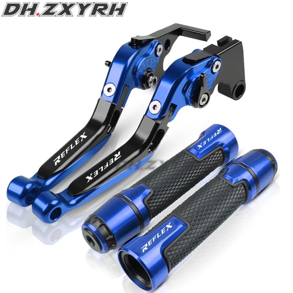 Poignées de levier de frein avant et arrière, pour HONDA NSS250 Reflex FORZA300 FJS400 FSC600 Silver Wing NC700D, forme de ciseaux de moto