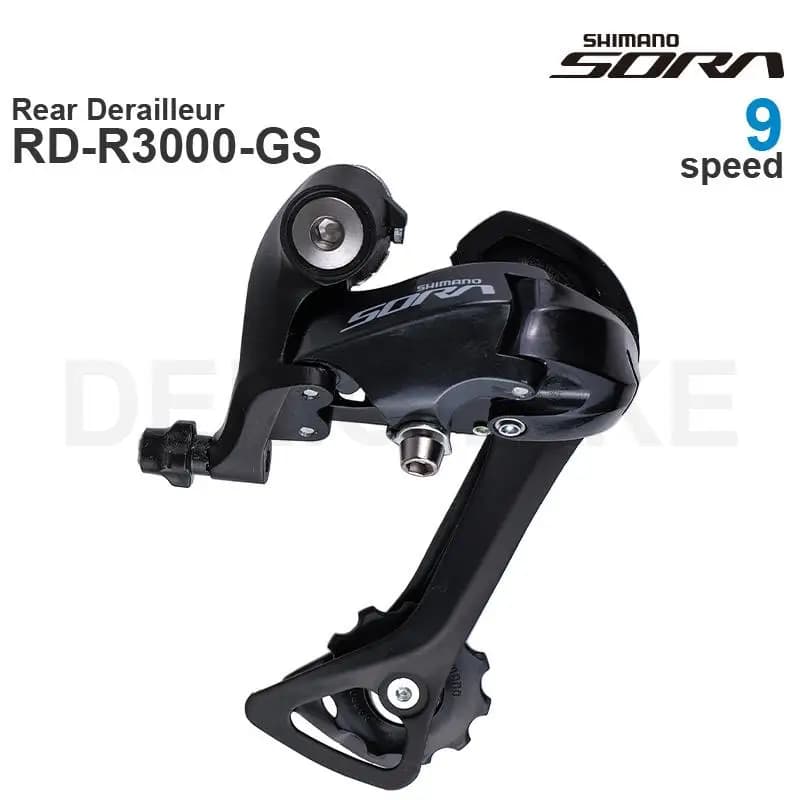 Dérailleur arrière SHIMANO SORA R3000 9 vitesses RD-R3000-SS RD-R3000-GS Route - Pièces d'origine