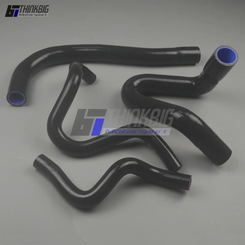 Kit de tuyaux en silicone pour Toyota CorTrust/ Allex/Altis/Fielder/RunX/Spacio, 2000-2008, 12 #, 1,5 L, 1 NZ-FE, 4 pièces