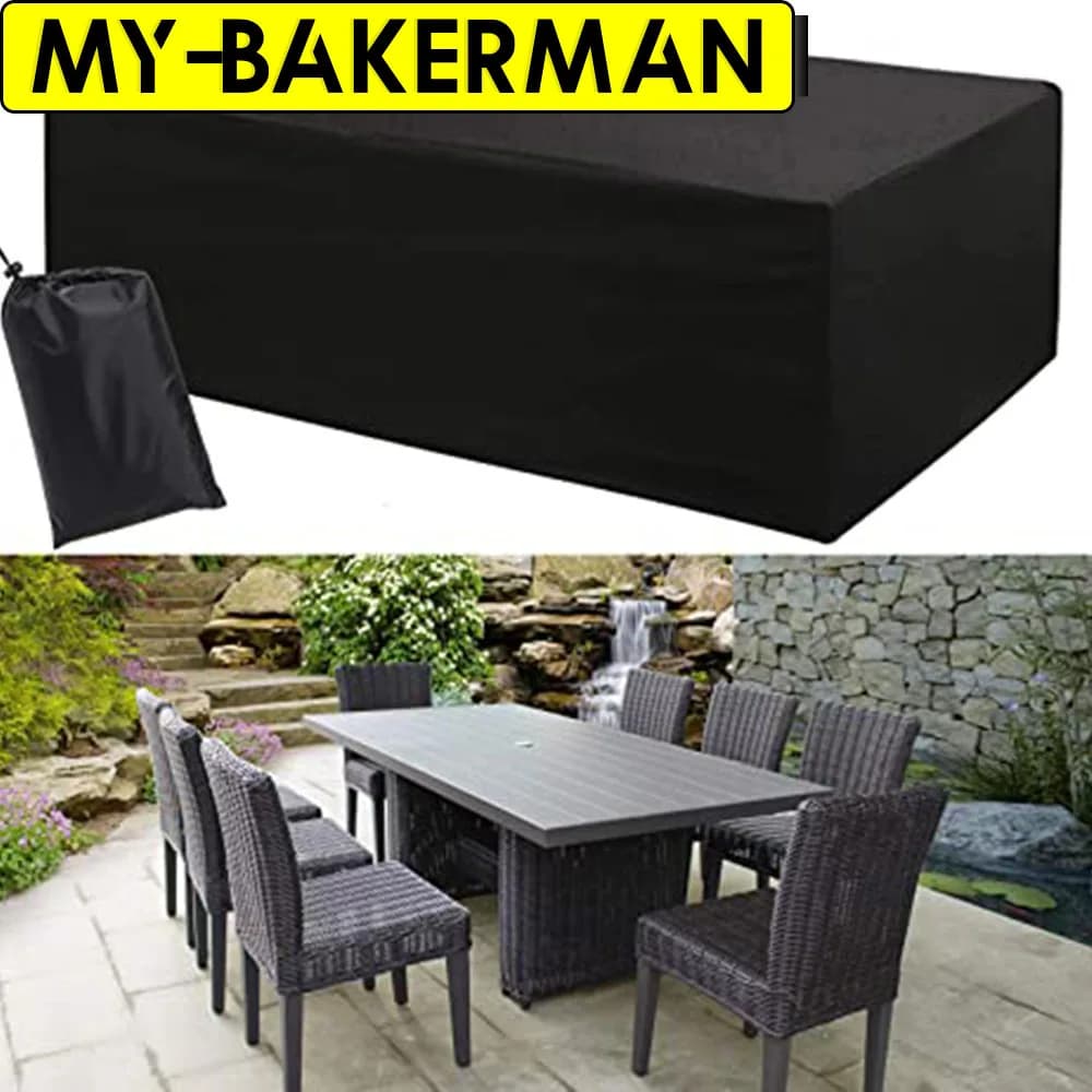 Juste de Protection pour Meubles d'Extérieur, Imperméable, Anti-poussière, Durable, Degré de Déchirure, pour le Jardin, Nouveauté