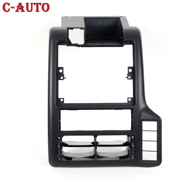 Grille de ventilation de remplacement pour console centrale de voiture, en Fiber de carbone 6N 1858069 Un 6N 1858071 A pour VW Polo 6N 94-97 /Caddy 98-202/Vento 95-99