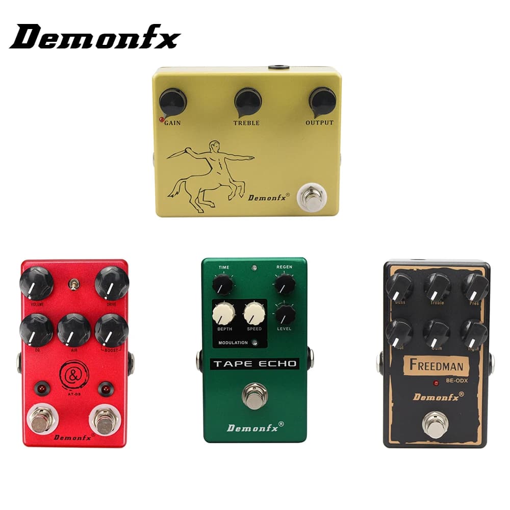 Demefx – pédale d'effet de guitare, K-C AT-DS, Freedman BE-ODX, touche ECHO King Of Tone, Overdrive, pédale de compresseur de distorsion