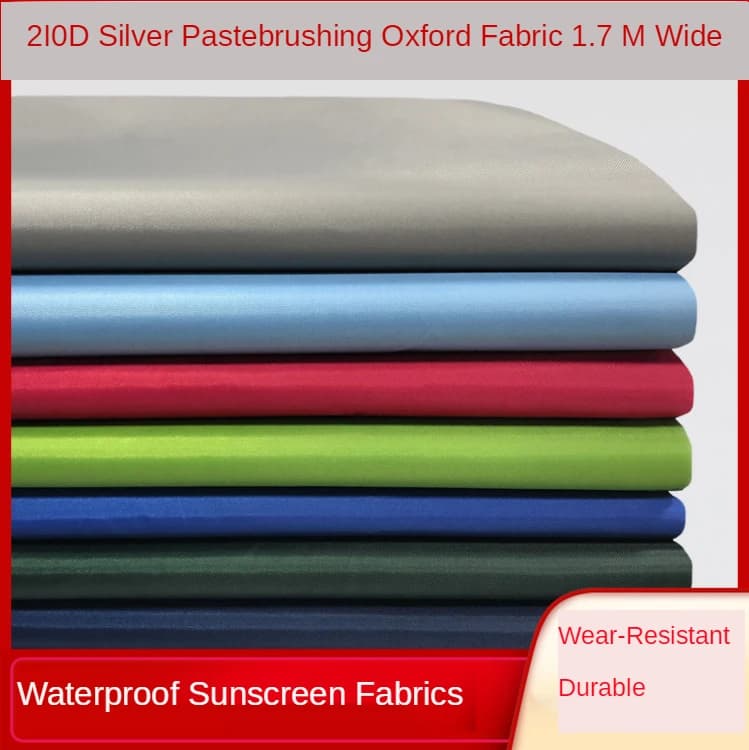Tissu imperméable pour tente au mètre, auvent Oxford 210d, tissu Ripstop, Textile en Polyester, couture extérieure, parapluie de protection solaire, bricolage