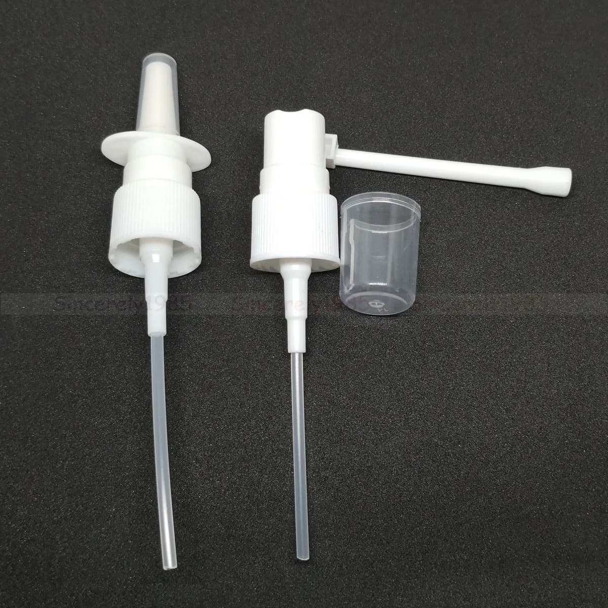 Tête de buse d'arrosage pour pulvérisateur de nez et de gorge, 100 pièces, pour bouteilles d'huiles essentielles en verre Doterra 18/410, rouleau sur parfum d'aromathérapie