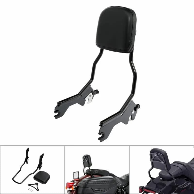 Dossier vertical pour moto Sissy Bar, pour Harley Softail Low Rider Sport Glide FXLR FLSB FXLRS 2018-2025 2024 2019 2020 2021