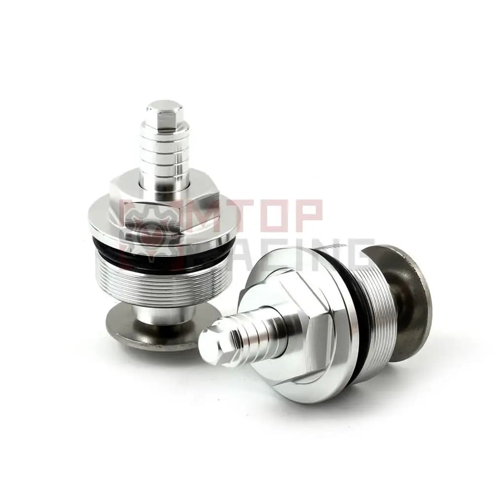 Capuchons de fourche préchargés pour Yamaha TDR250 2YK 2YK-23888-00-00, boulons de fourche hexagonaux réglables de 38mm
