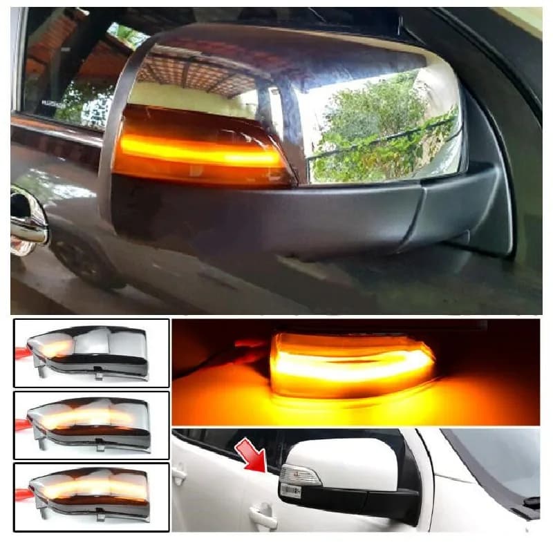 Feux LED de rétroviseur extérieur compatibles avec Ford Ranger T7 T8 T6 Raptor Wildtrak 2012-2020 Everest, clignotants de rétroviseur