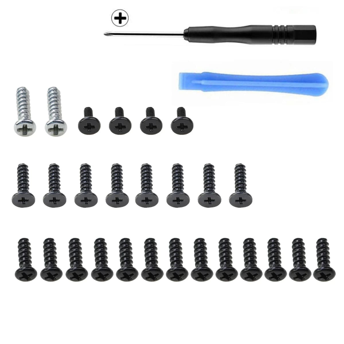 Kit d'outils de réparation de démontage de boîtier de manette de jeu, tournevis croisé, remplacement pour Sony PS5, PlayStation Dualsense 5, vis de contrôleur