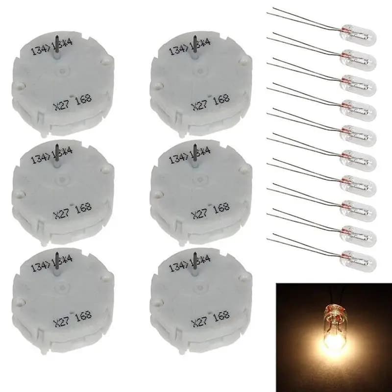 GM Moteur pas à pas de Kit De Réparation-X27 168 - (6 Moteur Kit + 10 pièces Ampoules) S'adapte À Tous Les 03-06 Chevy Silverado