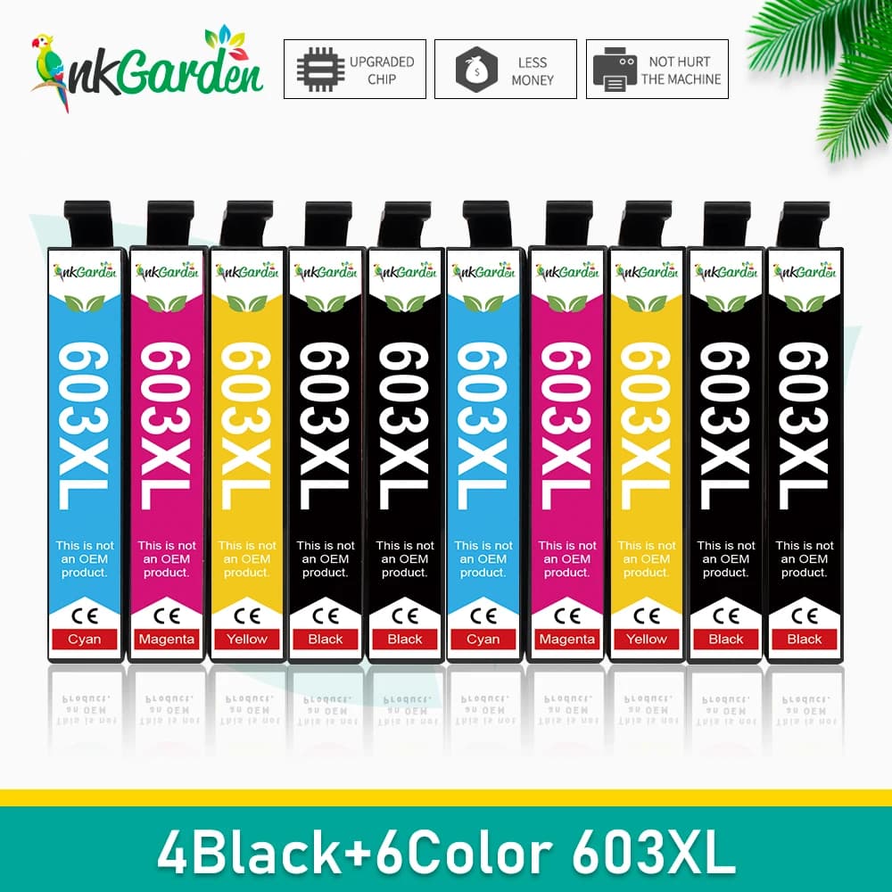 InkGarden-Cartouche 603XL 603 XL Compatible pour Epson T603 Expression Home XP 2100 2105 3100 3105 4100 4105