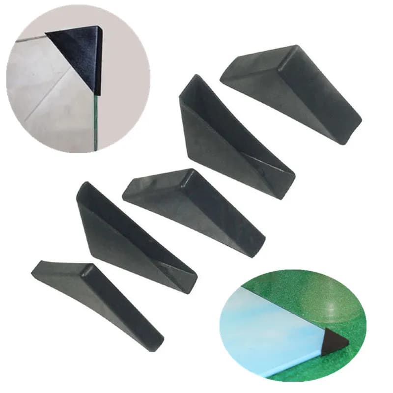 Protecteur d'angle de table de sécurité, 4 pièces, protection de bord, panneau de meubles en verre trempé, cadre photo, Protection d'angle Anti-Collision