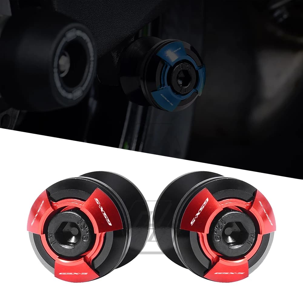 Bobines de bras oscillant pour Suzuki, accessoires de moto, boîtier avec vis de support coulissant pour Suzuki GSX-S125 GSX-S750 GSX-S1000 GSX-S1000F