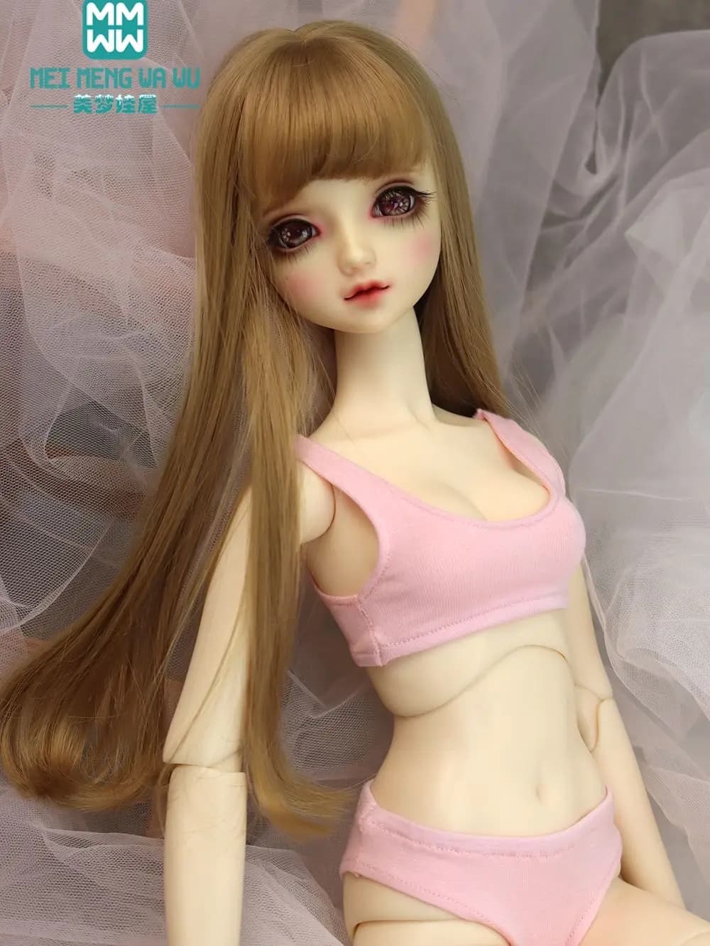 Vêtements pour poupées BJD, ensemble de sous-vêtements multicolores pour poupées articulées de 28 à 60 cm, 1/3, 1/4, 1/6 SD DD, accessoires pour poupées articulées