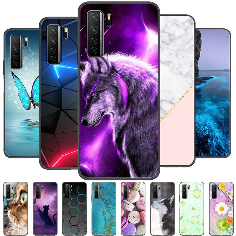Coque arrière en silicone pour Huawei honour 30S, étui de téléphone souple résistant aux chocs pour Honor 30S russie CDY-NX9A CDY-NX9B