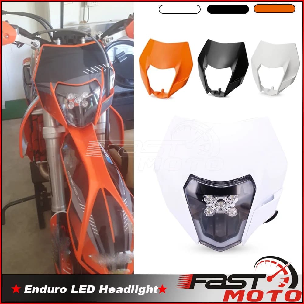 Bande lumineuse LED antibrouillard pour Motocross, compatible avec SX 250, EXC 500, XCF-W, 250, SX 150, 350, EXC-F, 450, SX-F, 500, EXC XC-W, XC-F, XCF