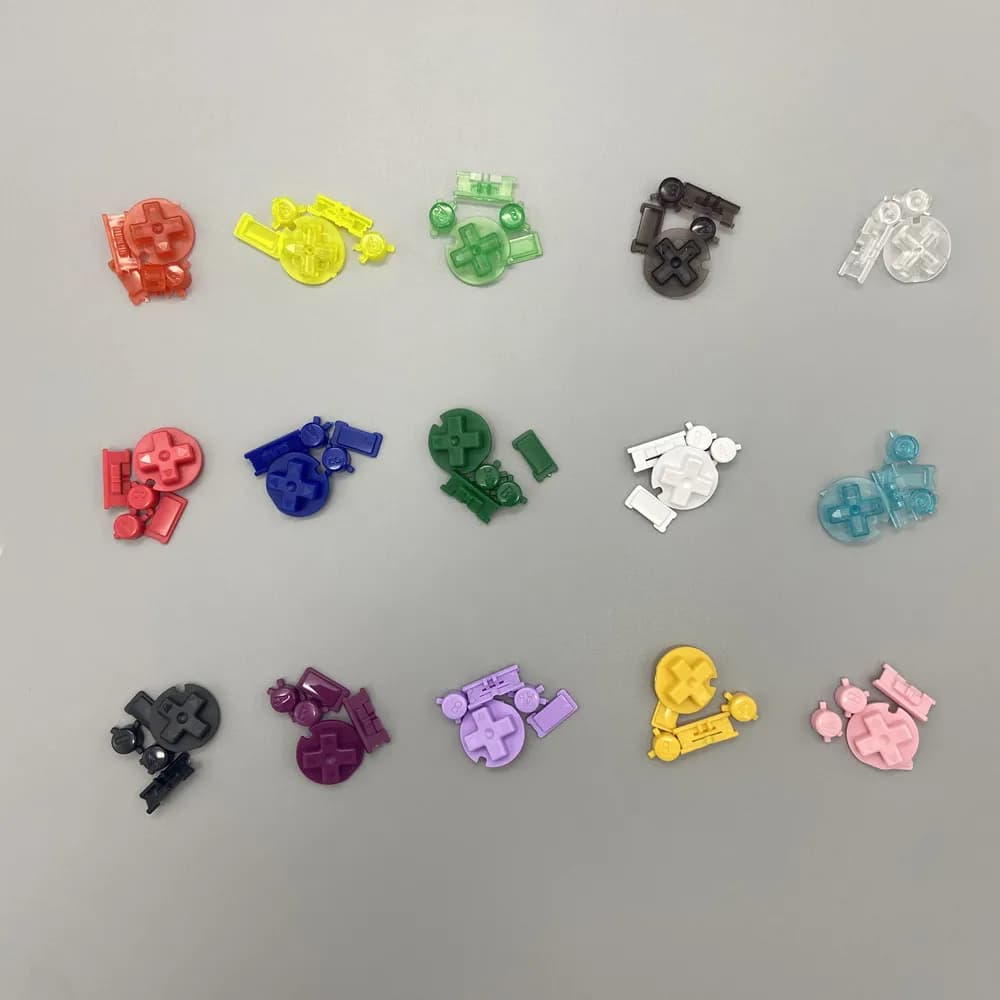Bouton de direction de haute qualité, clé de fonctionnement, clé AB, clé croisée D-Pad pour Gameboy couleur GBC