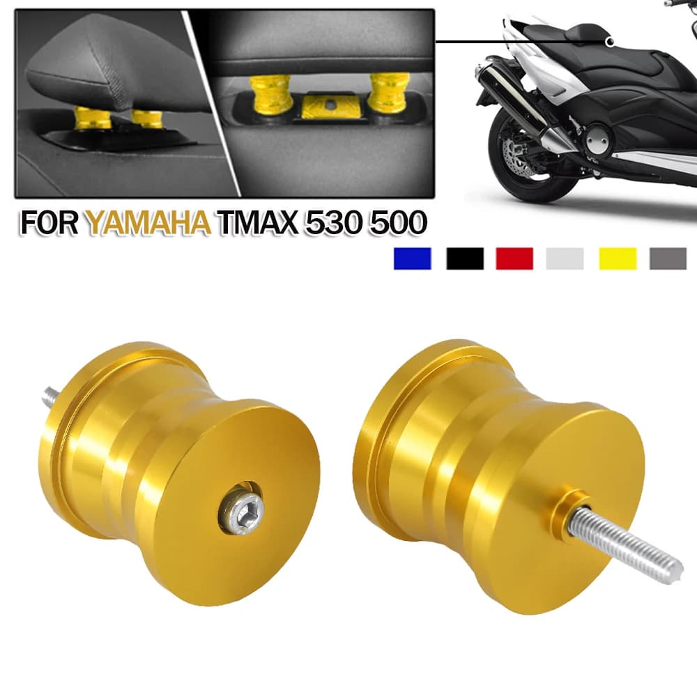 TPrévention 500 Moto Arrière Dossier Siège Passager Rehausser Petit Coussin SuréWerPour Yamaha TPrévention 530 T-MAX530 T-MAX500 TMAX 530 500
