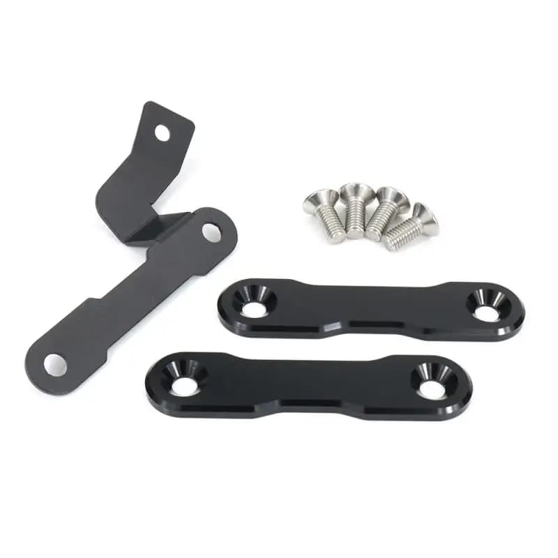 Plaques d'obturation de repose-pieds pour Yamaha FZ07 MT-07 2014-2017 2018 2019 2020 2021 2022 2023 2024 2025, couvercle de trous de cheville de passager arrière
