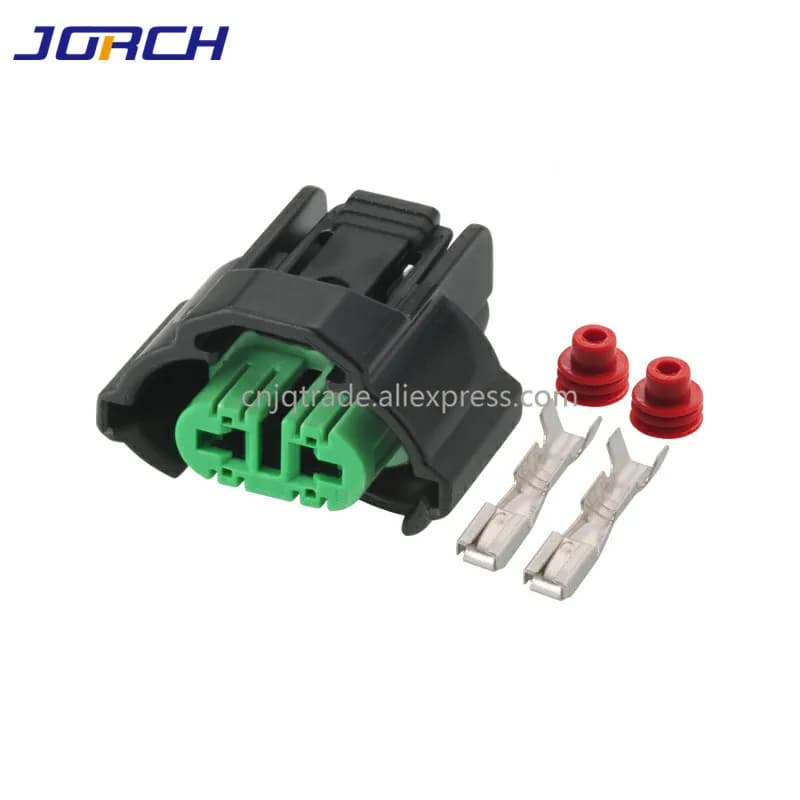 Boîtier de connecteur à 2 voies H11, ampoule pour phare antibrouillard électrique auto, connecteur de prise de harnais étanche 6189 – 0935 5 ensembles