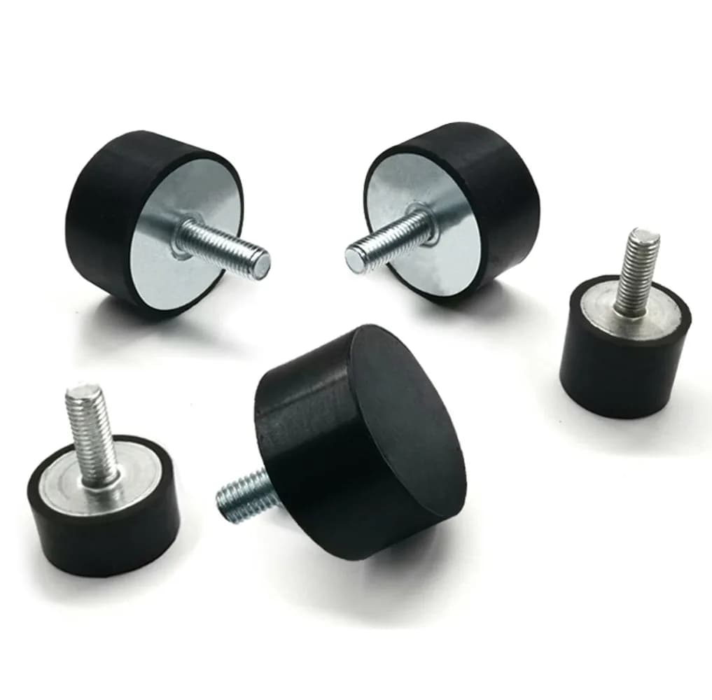 1 pièce – Supports antichoc en caoutchouc de type VE M3M4M5M6M8, diamètre 8/10/15/20/25/30mm, isolateur amortisseur anti-vibration en métal M3 M4 M5 M6 M8
