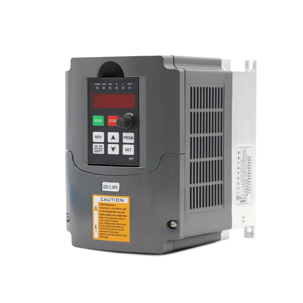 HUANYANG – onduleur 3.0kw 220v, moteur de broche CNC, contrôle de vitesse, entraînement à fréquence Variable 0-400Hz, sortie 3P, entrée 1HP ou 3HP