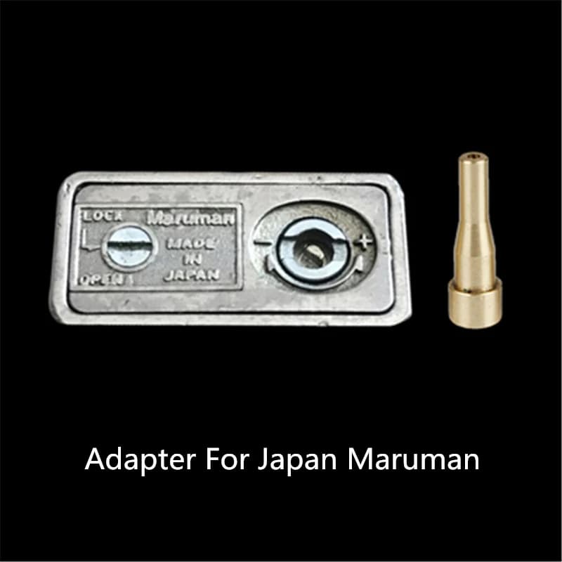 Recharge de gaz Butane réutilisable de haute qualité, buse en laiton et cuivre, adaptateurs pour briquet Maruman japon, connecteur de gaz