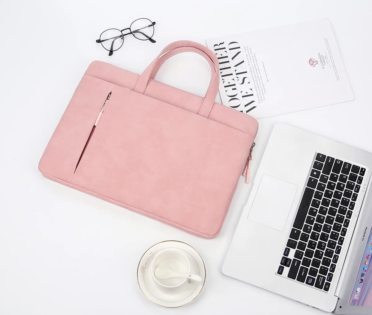 Sacoche étanche en cuir PU pour ordinateur portable, 13.3/14/15.6 pouces, étui pour Macbook Air Pro et Xiaomi, pour hommes et femmes