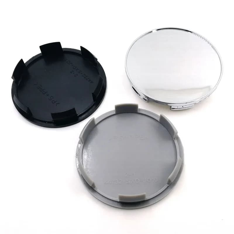 Capuchon de moyeu de roue plat, couvercle d'enjoliveur de jante, capuchons centraux de voiture pour Honda Accord City Civic HR-V CRV, réparation de remise en état de voiture, 69mm, ajustement 70mm, 4