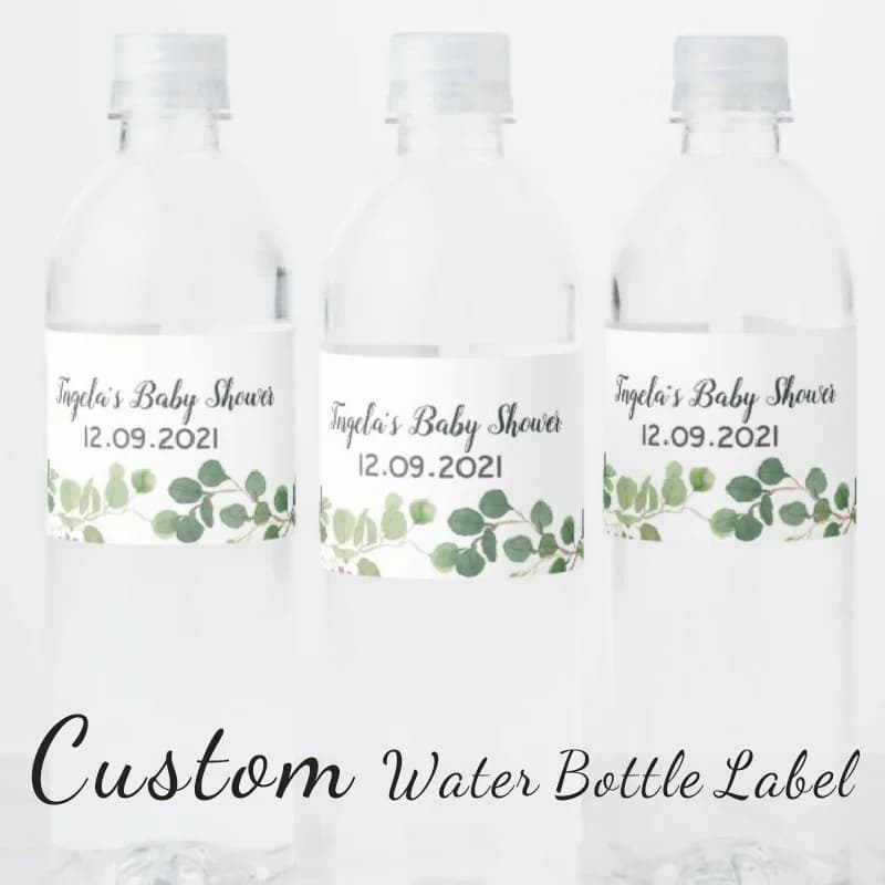 Autocollants Personnalisés pour Bouteille d'Eau et Bière, Utilisés pour Mariage, Bain, Baptême, Anniversaire, Travailleurs, 24 Pièces