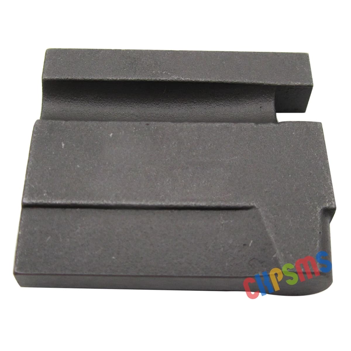 Bloc de découpe en acier # KP-19116, pour Machine à coudre Reece 101/104, boutonnière (trou de serrure), 1 pièce