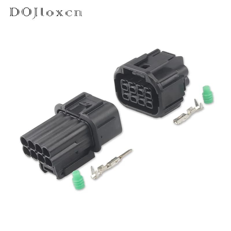 1 ensemble de connecteurs étanches 8 broches mâle-femelle pour phare LED, haut-parleur et faisceau moteur Smartlock 6189-7423 6181-6850