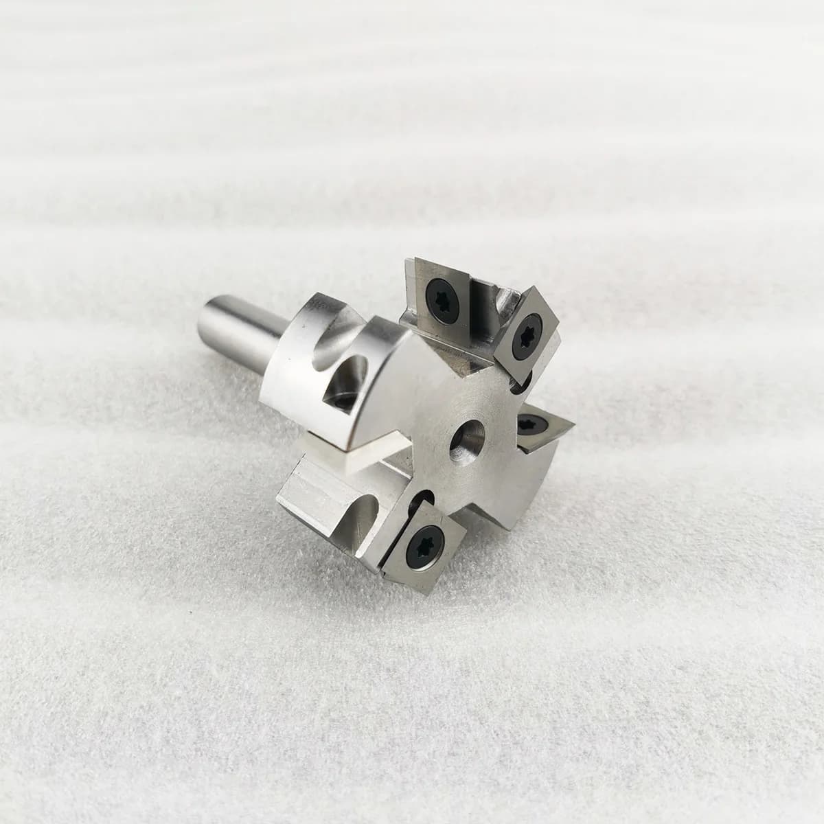 LIVTER – fraiseuse à tige de 12mm, 12.7mm, 1/2 pouces, outils pour le travail du bois, avec Inserts en carbure, Spoilboard surface CNC embouts de routeur