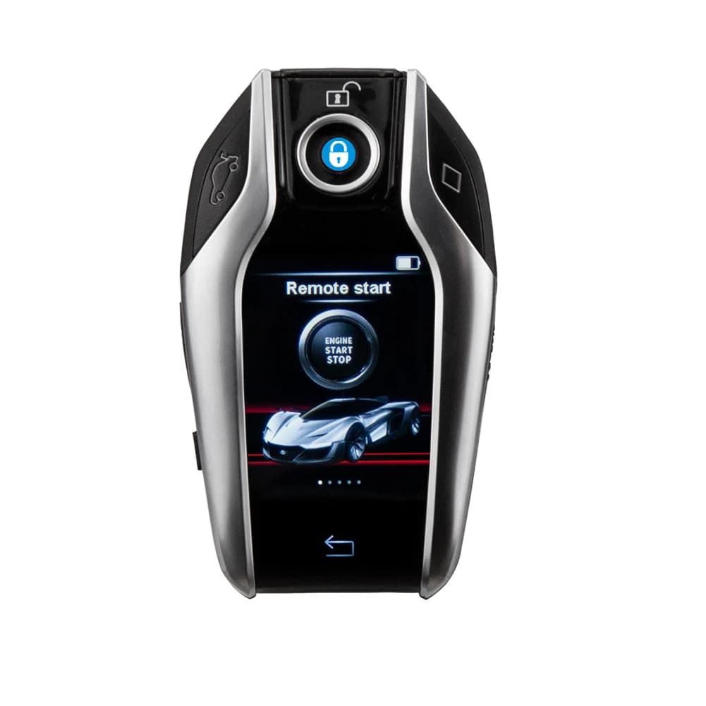 EASYGUARD Clé Intelligente Modifiée avec Écran LCD, Compatible avec BMW, Mercedes-Benz, Audi, Lexus et Systèmes EC002/EC211