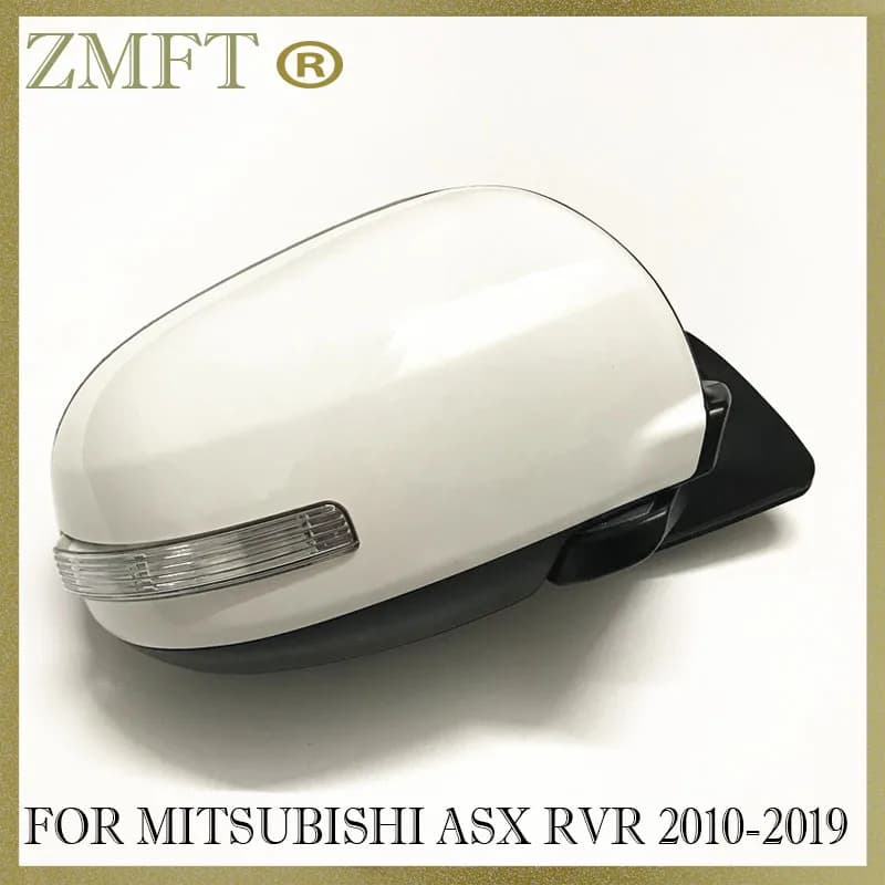 Rétroviseur extérieur de voiture Assy pour Mitsubishi ASX 2010- 2019 avec clignotant de chauffage électrique pliant 9 broches