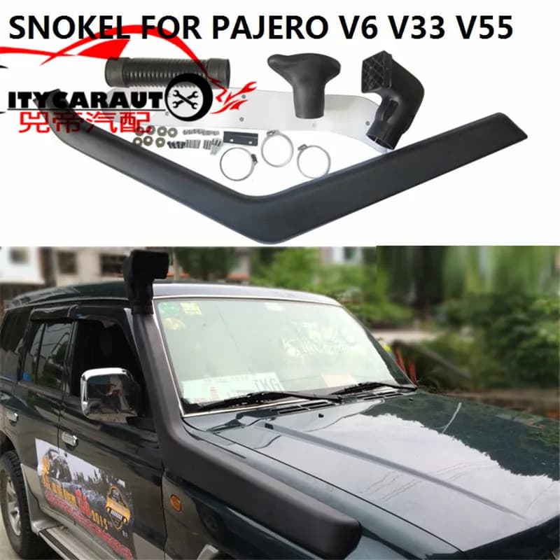 Analyste de tambours extérieurs automatiques, tuyau Airfolw Sicike pour Mitsubishi Pajero V33, V55, V6, admission d'air, collecteur LLDPE, prises d'air de compétitivité, SMV33