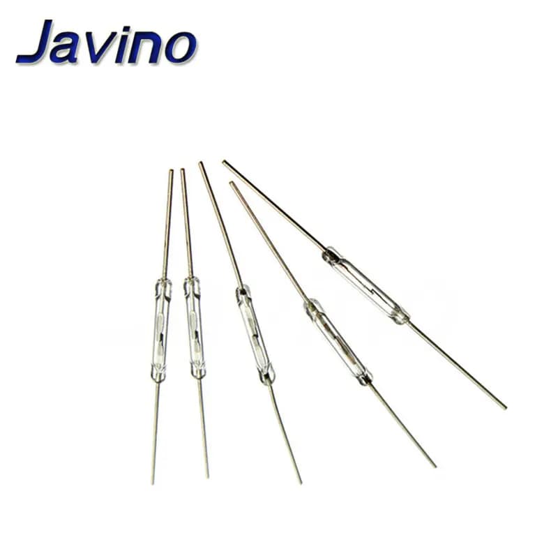 Javino 10/50/100 pièces N/O interrupteur à lames interrupteur magnétique 2*14mm interrupteur à Induction magnétique normalement ouvert pour Arduino