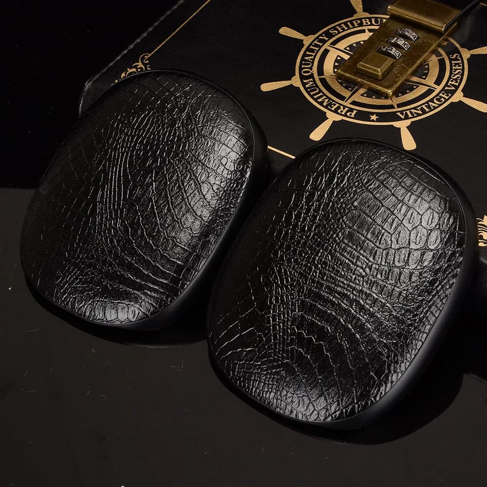 Étui en plastique rigide en cuir PU pour Airpods Max, housse de protection antichoc pour écouteurs Apple, sacs de boîte, accessoires