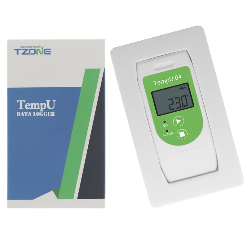 Enregistreur de données de température USB, TempU04, capacité de 32000 points, enregistreur de données de température réutilisable, 30% de réduction