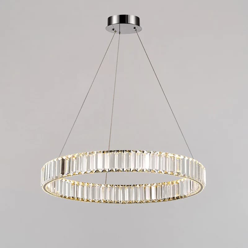 Lampe Led suspendue en cristal au design créatif moderne, design nordique de luxe, luminaire décoratif d'intérieur, idéal pour un salon, une chambre à coucher ou une salle à manger
