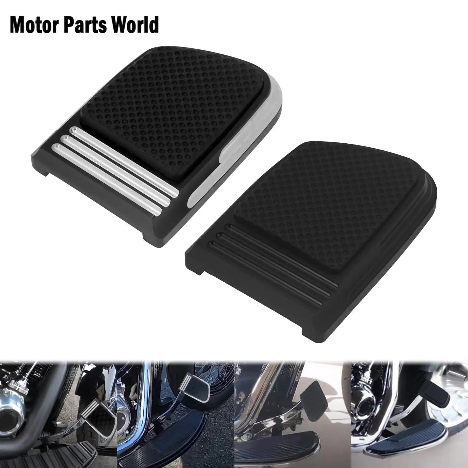 Couvre-pédale de frein CNC pour moto, noir chromé, pour Harley Softail FLSB Breakout FXBR FXBRS 2018-2025